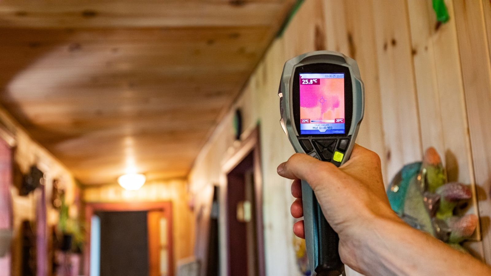 air quality inspection Flir camera